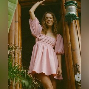 Abercrombie & Fitch: Emerson Puff Sleeve Mini Dress